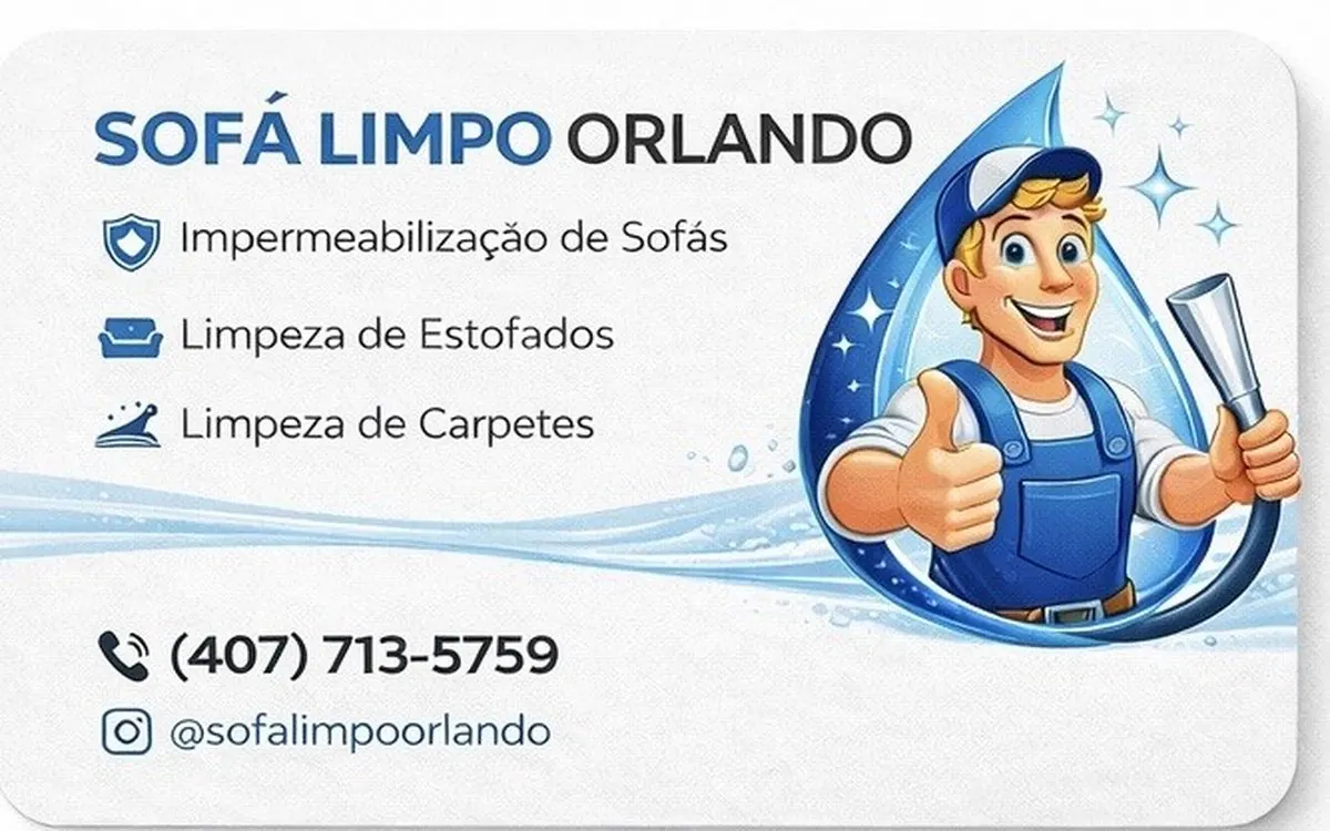 Sofá Limpo Orlando
